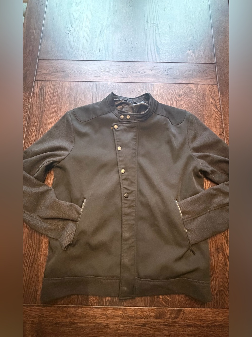 Zara Men's black  Bomber Jacket Large